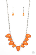 Load image into Gallery viewer, Pampered Poolside Orange Necklace