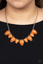 Load image into Gallery viewer, Pampered Poolside Orange Necklace