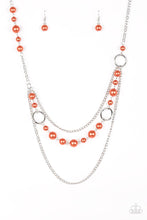Load image into Gallery viewer, Party Dress Princess Orange Necklace