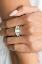 Load image into Gallery viewer, Extra Spark-tacular Green Skinny Band Ring