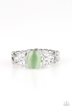 Load image into Gallery viewer, Extra Spark-tacular Green Skinny Band Ring