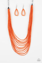 Load image into Gallery viewer, Peacefully Pacific Orange Necklace