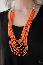 Load image into Gallery viewer, Peacefully Pacific Orange Necklace