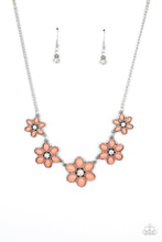 Load image into Gallery viewer, Prairie Party Orange Necklace