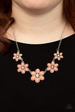 Load image into Gallery viewer, Prairie Party Orange Necklace