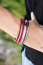 Load image into Gallery viewer, Get a WILDLIFE Red Bangles
