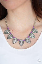 Load image into Gallery viewer, Terra Trailblazer Purple Necklace