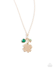 Load image into Gallery viewer, Luck of the Draw Green Necklace