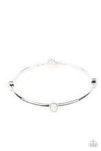 Load image into Gallery viewer, Gleam-Getter White Bangle