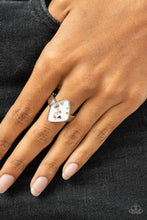 Load image into Gallery viewer, Stellar Shores White Skinny Band Ring