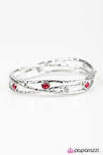 Load image into Gallery viewer, Glitter Fever Red Bangle