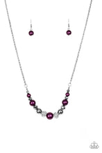 Load image into Gallery viewer, The Big Leaguer Purple Necklace