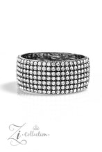 Load image into Gallery viewer, Made for Now White Zi Hinged Bracelet 2023