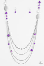 Load image into Gallery viewer, The Summertime of Your Life Purple Necklace