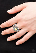 Load image into Gallery viewer, All Summer Long Yellow Skinny Band Ring