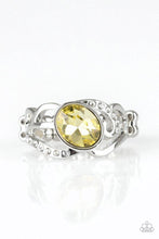 Load image into Gallery viewer, Couldn’t Care Flawless Yellow Skinny Band Ring