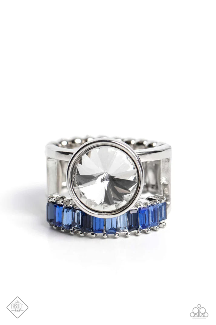 Balanced Bravura Blue Ring