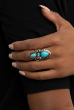 Load image into Gallery viewer, In a Badlands Mood Blue Ring
