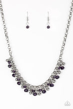 Load image into Gallery viewer, Trust Fund Baby Purple Necklace