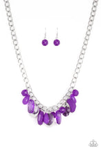 Load image into Gallery viewer, Treasure Shore Purple Necklace