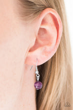 Load image into Gallery viewer, Upper Glass Purple Necklace