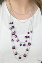 Load image into Gallery viewer, Up Close and Personal Purple Necklace