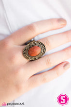 Load image into Gallery viewer, Can’t Tame a Wild Thing Orange Ring