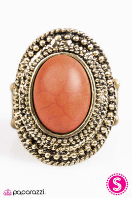 Can’t Tame a Wild Thing Orange Ring