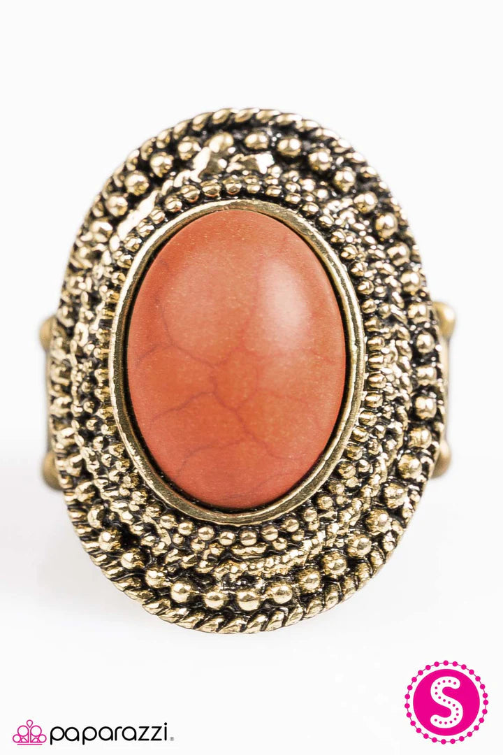 Can’t Tame a Wild Thing Orange Ring