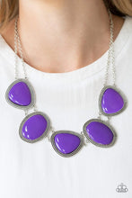 Load image into Gallery viewer, Viva La Vivid Purple Necklace