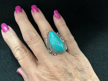 Load image into Gallery viewer, Mojave Magic Blue Ring