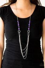 Load image into Gallery viewer, Vividly Vivid Purple Necklace