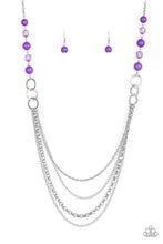 Load image into Gallery viewer, Vividly Vivid Purple Necklace
