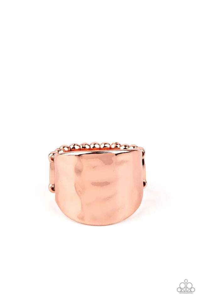 Check Your Reflection Copper Ring