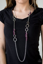 Load image into Gallery viewer, Wanderlust Way Purple Necklace