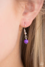 Load image into Gallery viewer, Wildflower Waltz Purple Necklace