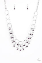 Load image into Gallery viewer, Yacht Tour Purple Necklace