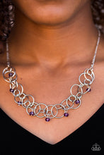 Load image into Gallery viewer, You Can't Handle the Sparkle Purple Necklace