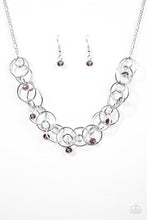 Load image into Gallery viewer, You Can't Handle the Sparkle Purple Necklace