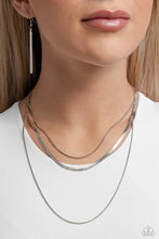 Load image into Gallery viewer, Key Layer Silver Necklace