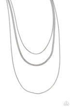 Load image into Gallery viewer, Key Layer Silver Necklace