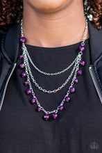 Load image into Gallery viewer, You the Glam Purple Necklace