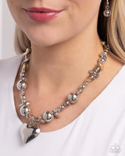 Load image into Gallery viewer, Glistening Gossip Silver Necklace