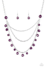 Load image into Gallery viewer, You the Glam Purple Necklace
