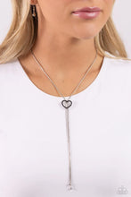 Load image into Gallery viewer, Tempting Tassel Black Necklace