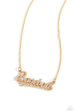 Load image into Gallery viewer, Home Run Haute Gold Necklace