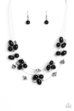 Load image into Gallery viewer, Snow Angels Black Necklace