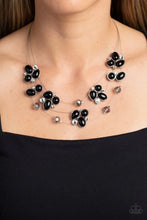 Load image into Gallery viewer, Snow Angels Black Necklace