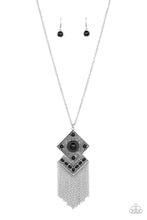 Load image into Gallery viewer, Kite Flight Black Necklace