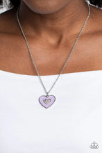 Load image into Gallery viewer, So This is Love Purple Necklace